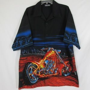 Dragonfly Eric Herrmann Chopper Biker Shirt XL